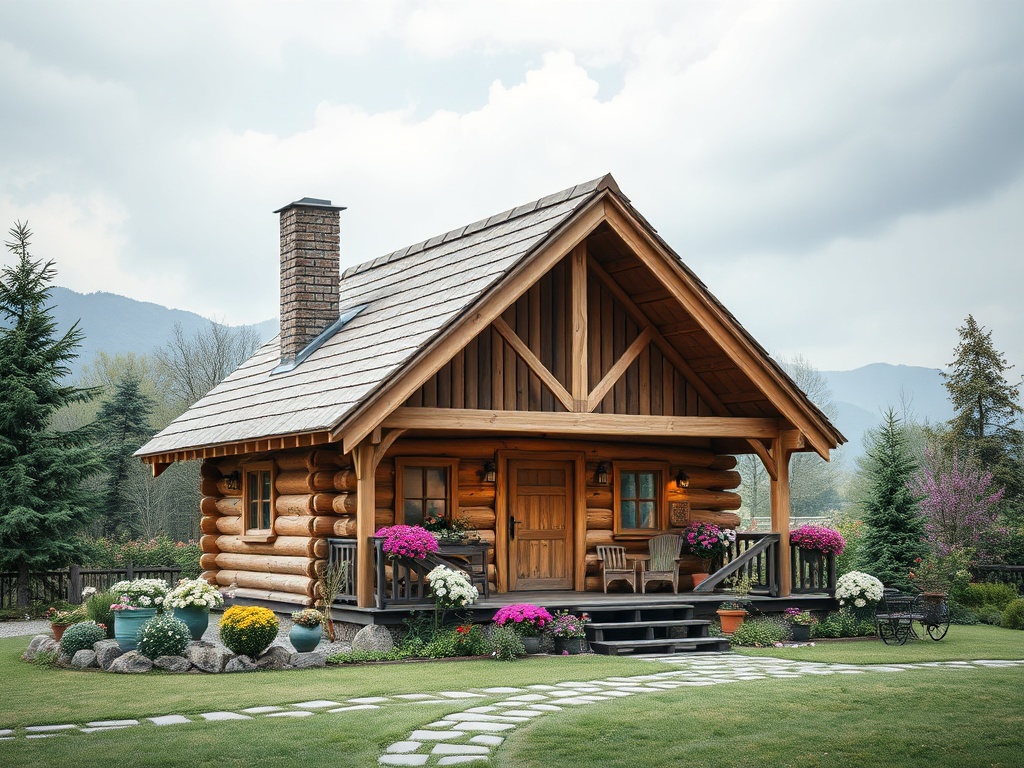 Проекты домов из клееного бруса с большими верандами и зоной барбекю